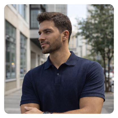 [COMPRE 1 LEVE 2] Kit 2 Camisas Polo + 1 Relógio + 1 Pulseira